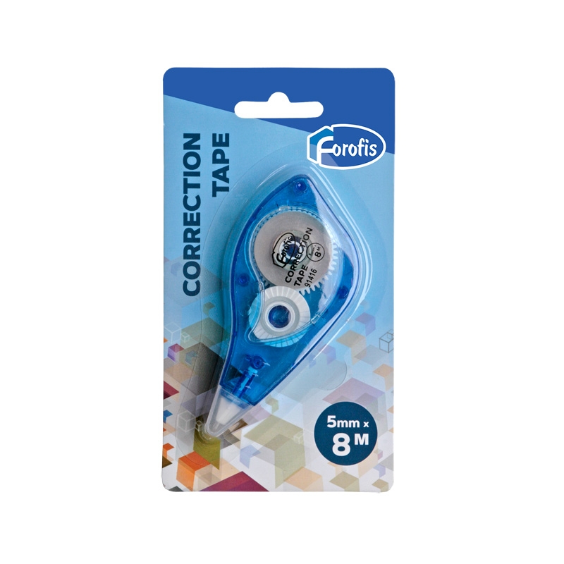 Korrektuurlint 5mm x 8m Forofis, riputuspakis | Kasseti Expert