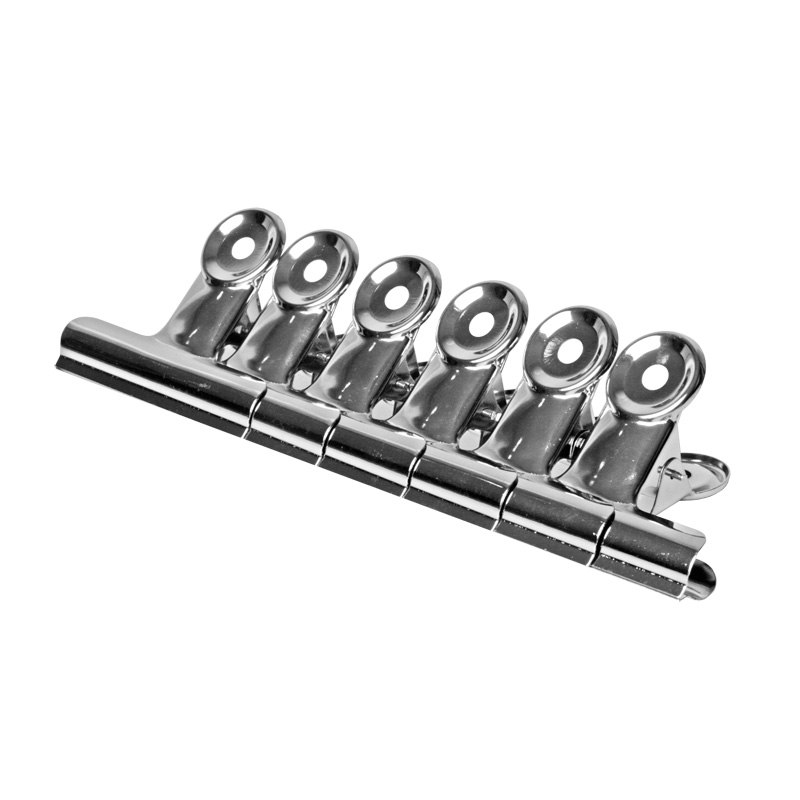 Näpitsklamber 75 mm hõbe Forofis Bulldog | Kasseti Expert