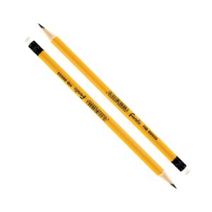 Harilik pliiats kummiga Forofis HB, kollane korpus