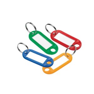 Võtmehoidja Forofis plasttopsis, 5cm, neli värvi, 12tk hind