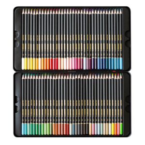 Värvipliiatsid kolmnurksed 72 värvi KORES Kolores, metallkarbis