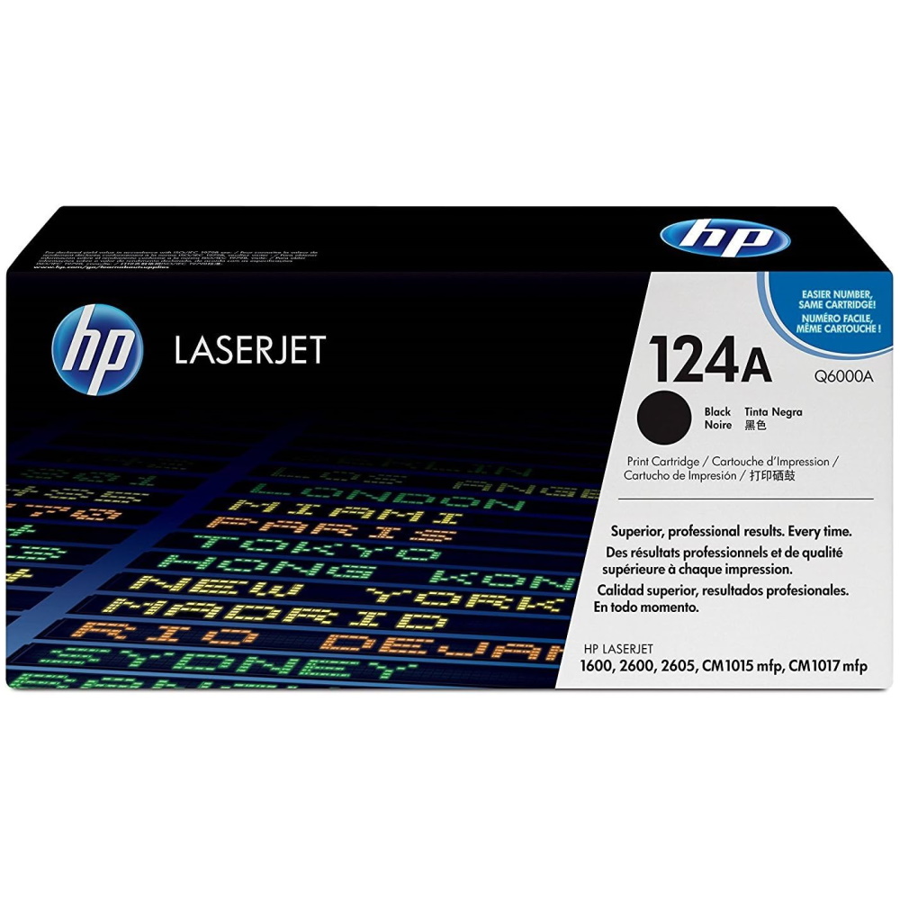 HP 124A (Q6000A), must - tooner | Kasseti Expert