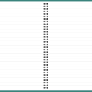 Memo A4 joon, 60 lehte, roheline