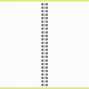 Memo A5 ruut, 60 lehte, kollane