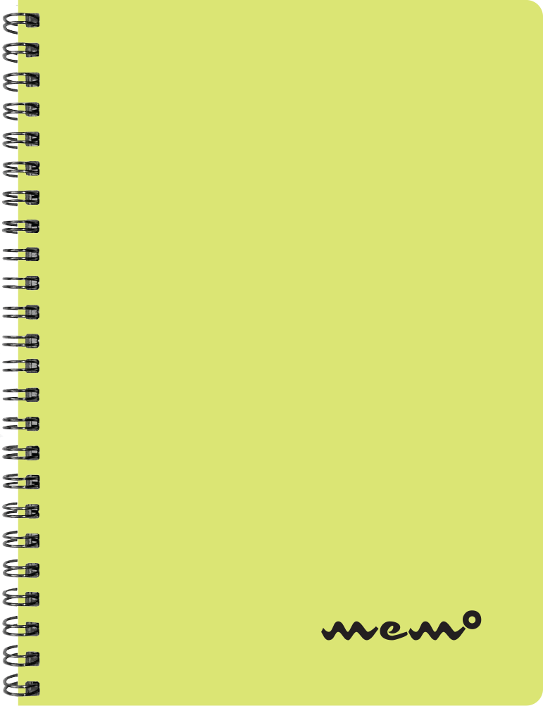 Memo A5 joon, 60 lehte, kollane | Kasseti Expert