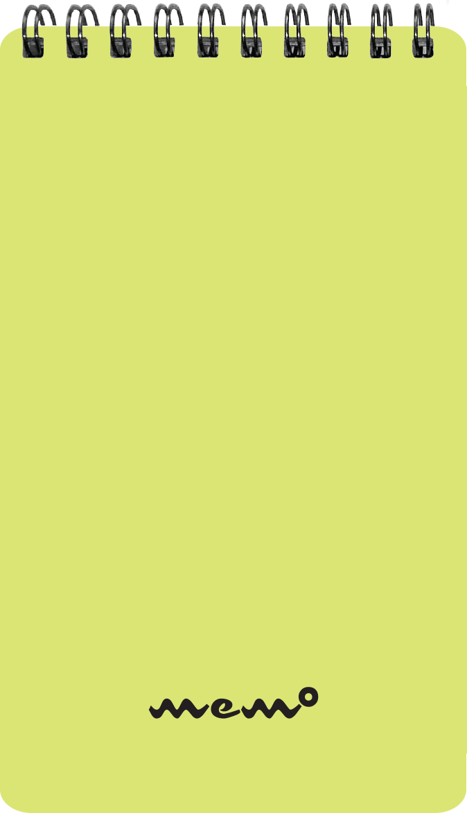 Memo A6 ruut ülaköide, 60 lehte, kollane | Kasseti Expert