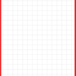 Memo A6 ruut ülaköide, 60 lehte, punane