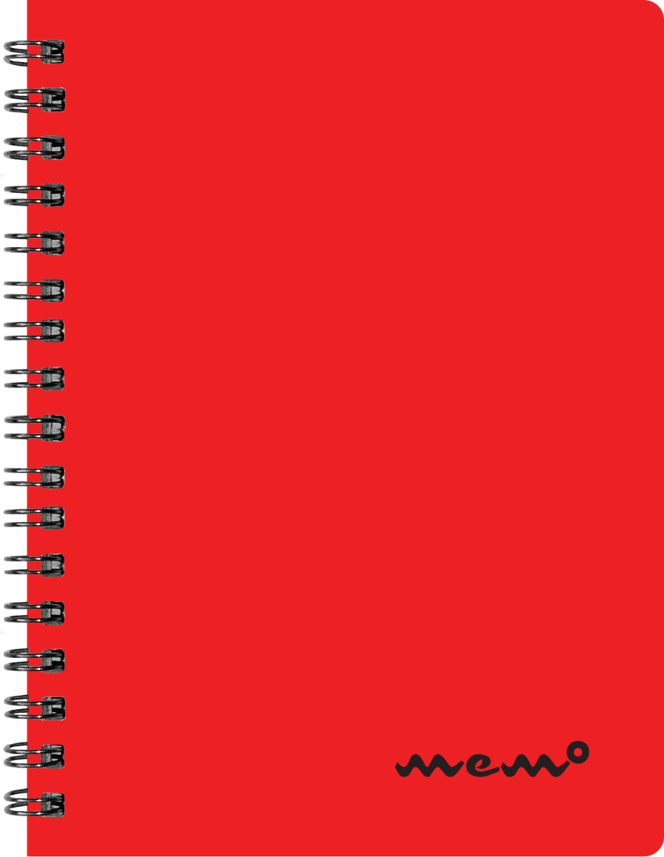 Memo A6 ruut, 60 lehte, punane | Kasseti Expert