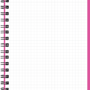 Memo A6 ruut, 60 lehte, roosa