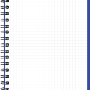 Memo A6 ruut, 60 lehte, sinine