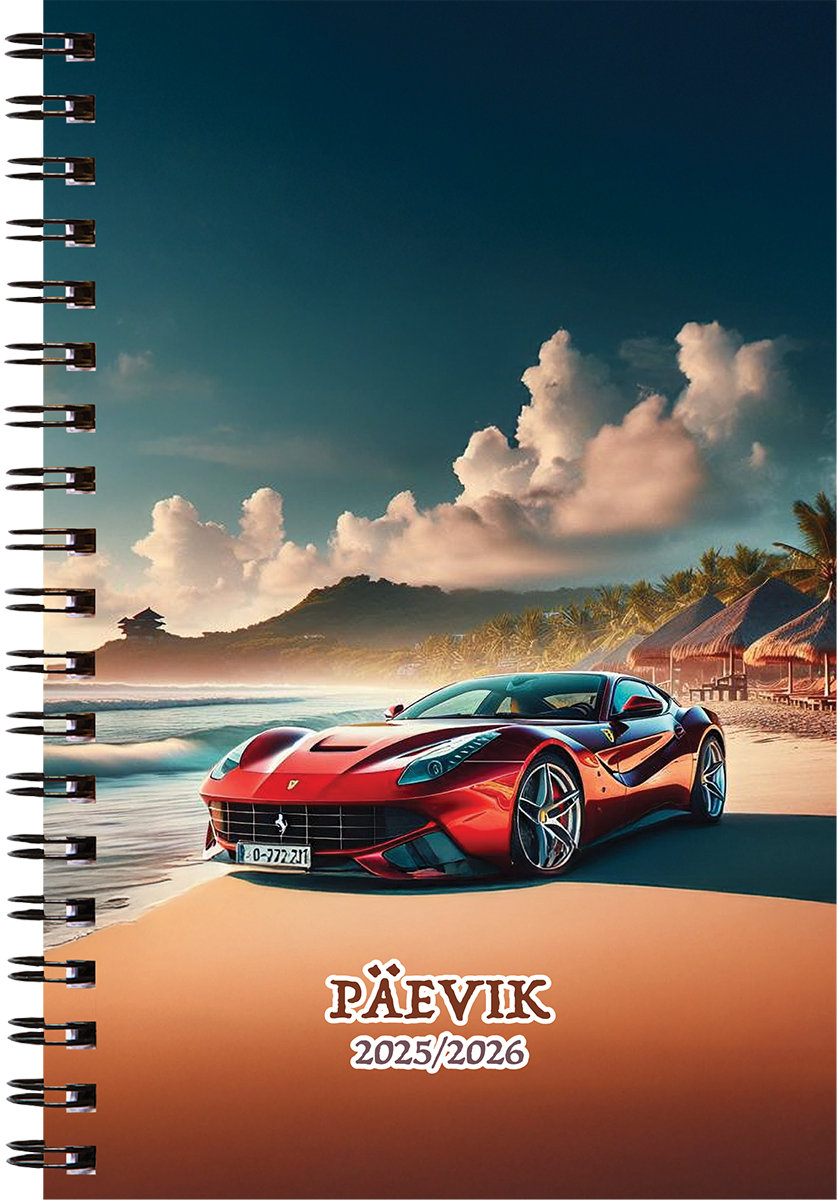 Väike koolipäevik, spiraalköide – pilt 1 | Kasseti Expert