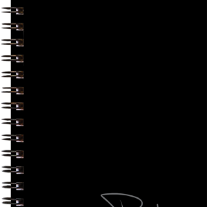 Väike koolipäevik, spiraalköide – must