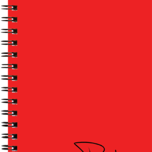 Väike koolipäevik, spiraalköide – punane