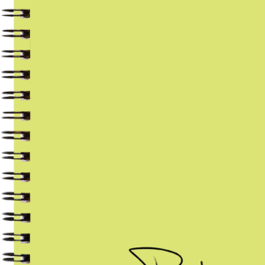 Väike koolipäevik, spiraalköide – kollane