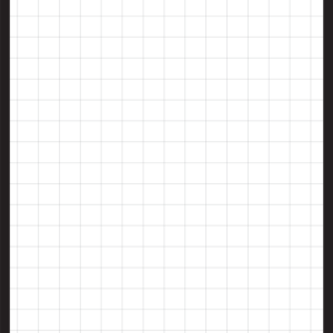 Memo A7 ruut ülaköide, 60 lehte, must