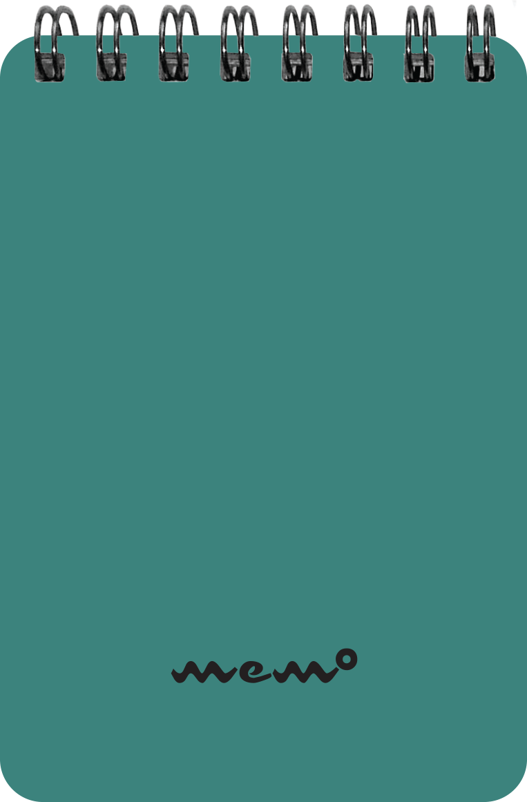 Memo A7 ruut ülaköide, 60 lehte, roheline | Kasseti Expert