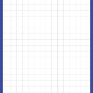 Memo A7 ruut ülaköide, 60 lehte, sinine