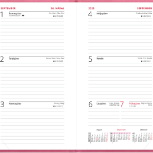 Nädal B6 kool – fuksiaroosa