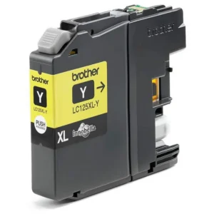 Brother LC125XLY kollane tindikassett, 1200l