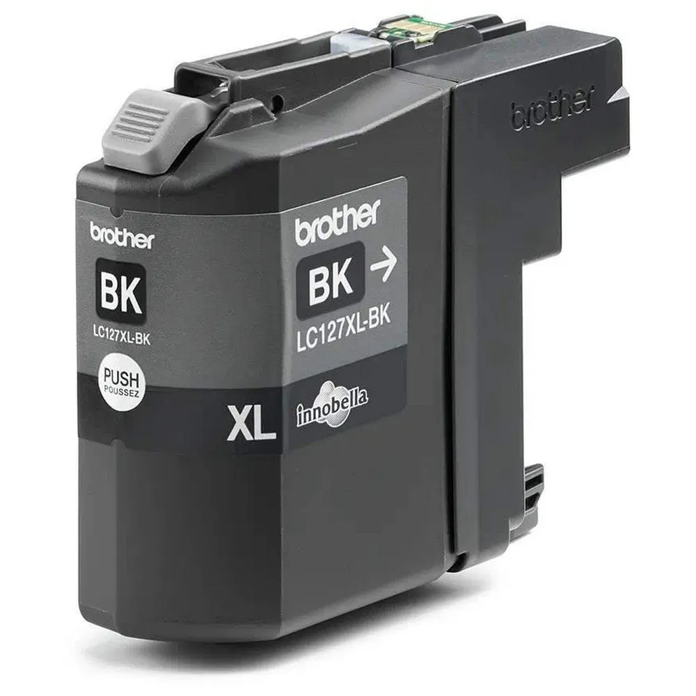 Brother LC127XLBK must tindikassett, 1200l | Kasseti Expert
