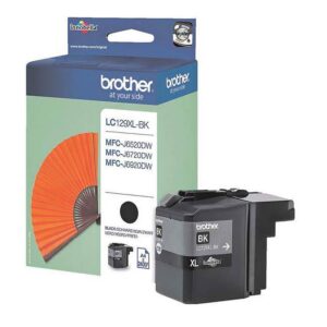 Brother LC129XLBK must tindikassett, 2400l