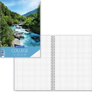 College A4, 60 lehte, 5×5 ruut, Surf