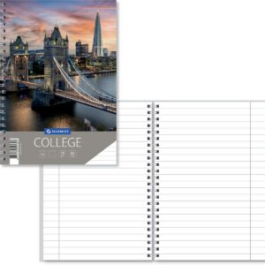 College A5, 60 lehte, jooneline, Lilled