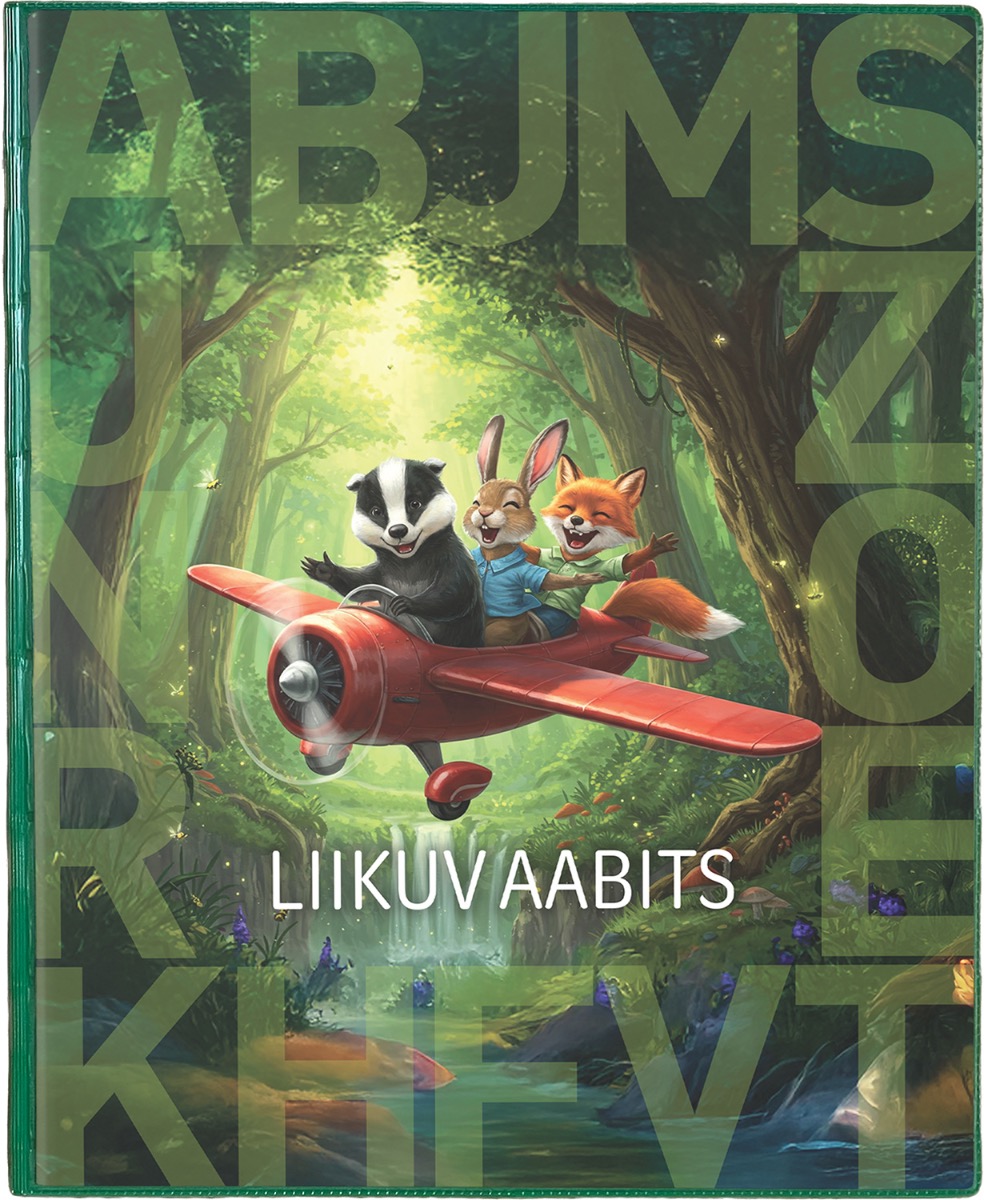 Liikuv aabits tähekomplektiga, kiletatud – Lennureis | Kasseti Expert