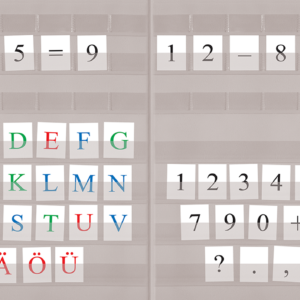 Liikuv aabits tähekomplektiga, kiletatud – Kiisu ja kutsu