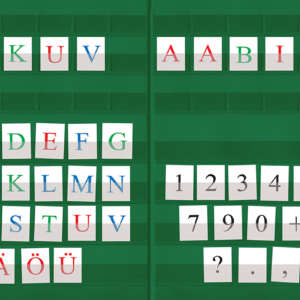 Liikuv aabits tähekomplektiga, kiletatud – Lennureis