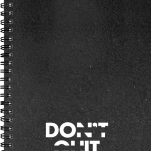 Memo Eco kaantega, A5 joon, 60 lehte, must