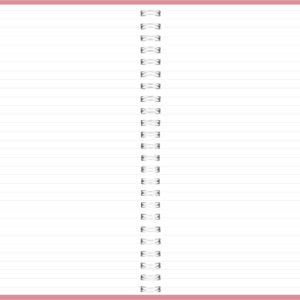 Memo Eco kaantega, A5 joon, 60 lehte, roosa