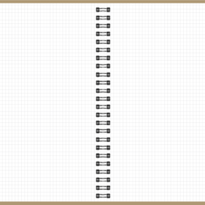 Memo Eco kaantega, A5 ruut, 60 lehte, beež