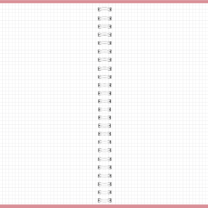Memo Eco kaantega, A5 ruut, 60 lehte, roosa