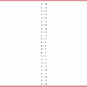 Memo Eco kaantega, A5 täpp, 60 lehte, roosa