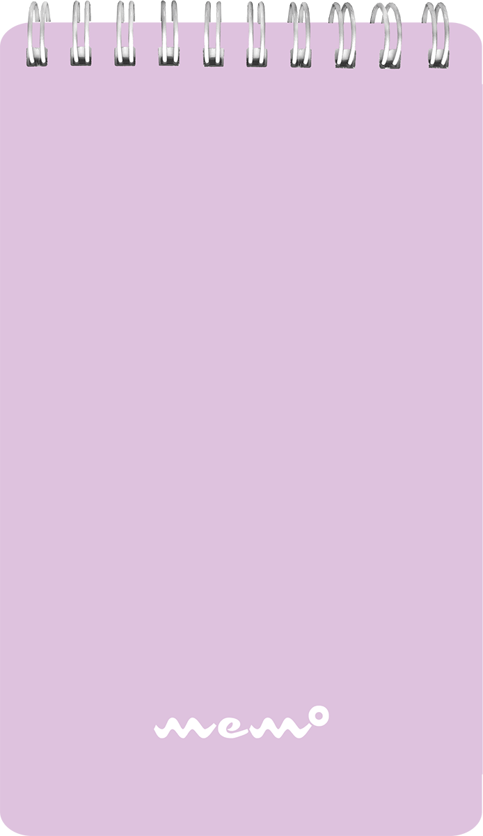 Memo A6 ruut ülaköide, 60 lehte, pastelne lilla | Kasseti Expert