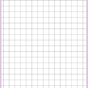 Memo A6 ruut ülaköide, 60 lehte, pastelne lilla