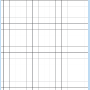 Memo A6 ruut ülaköide, 60 lehte, pastelne sinine