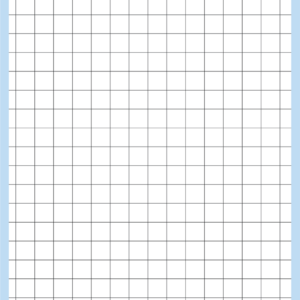 Memo A7 ruut ülaköide, 60 lehte, pastelne sinine