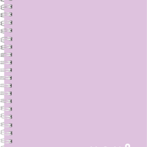 Memo A5 joon, 60 lehte, pastelne lilla