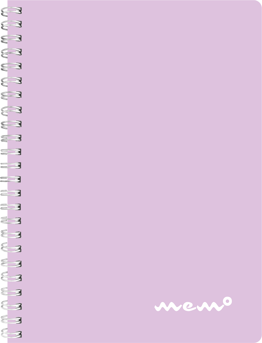 Memo A5 joon, 60 lehte, pastelne lilla | Kasseti Expert