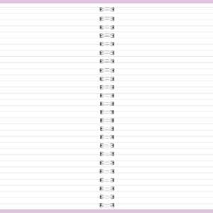 Memo A5 joon, 60 lehte, pastelne lilla