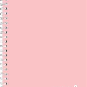 Memo A5 ruut, 60 lehte, pastelne roosa