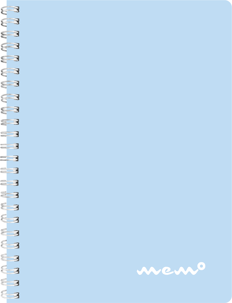 Memo A5 ruut, 60 lehte, pastelne sinine | Kasseti Expert