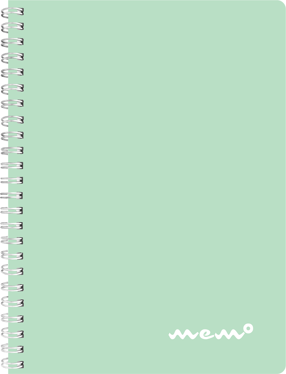 Memo A5 joon, 60 lehte, pastelne roheline | Kasseti Expert