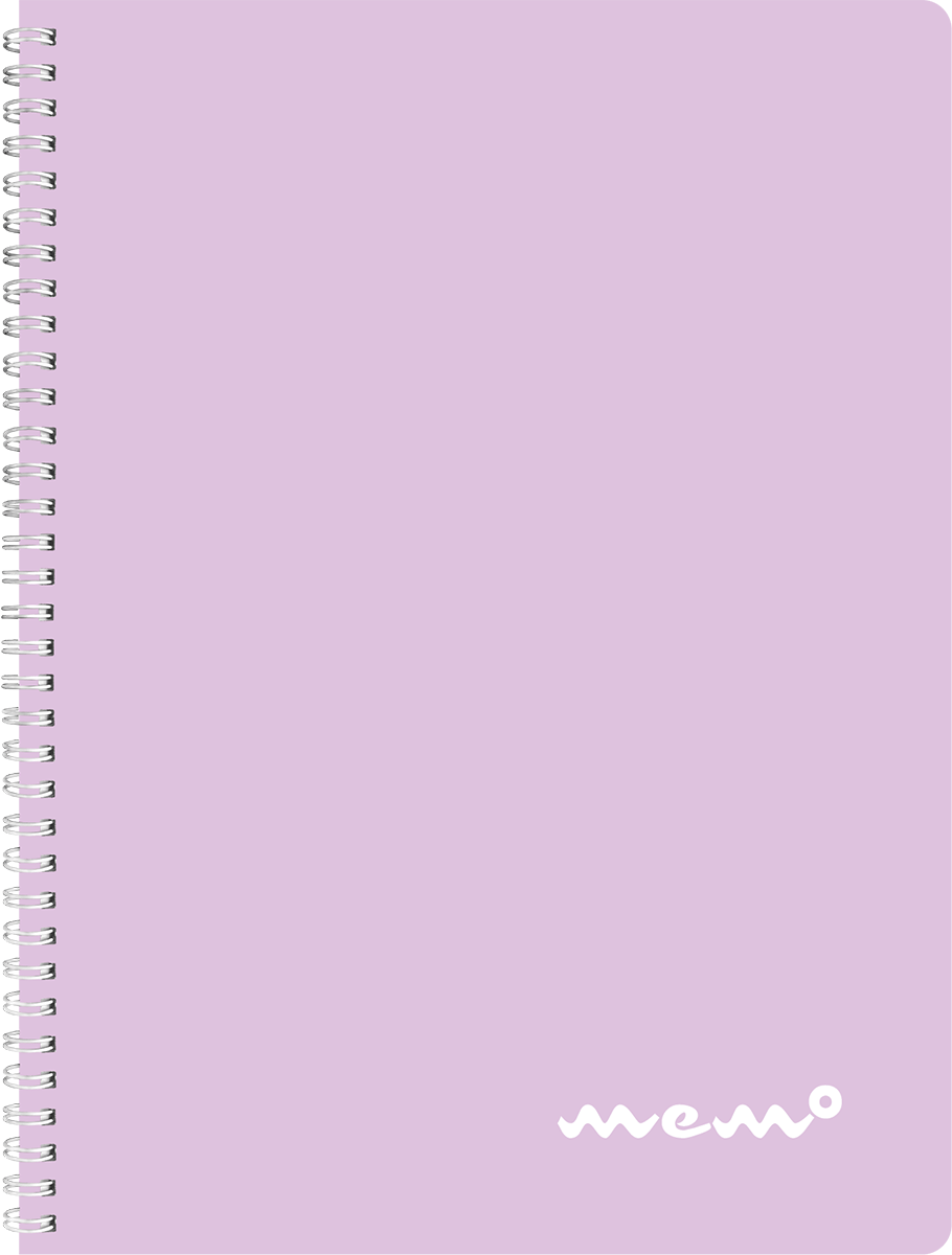 Memo A4 ruut, 60 lehte, pastelne lilla | Kasseti Expert