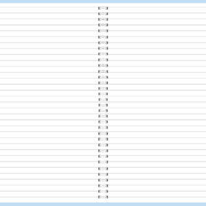 Memo A4 joon, 60 lehte, pastelne sinine