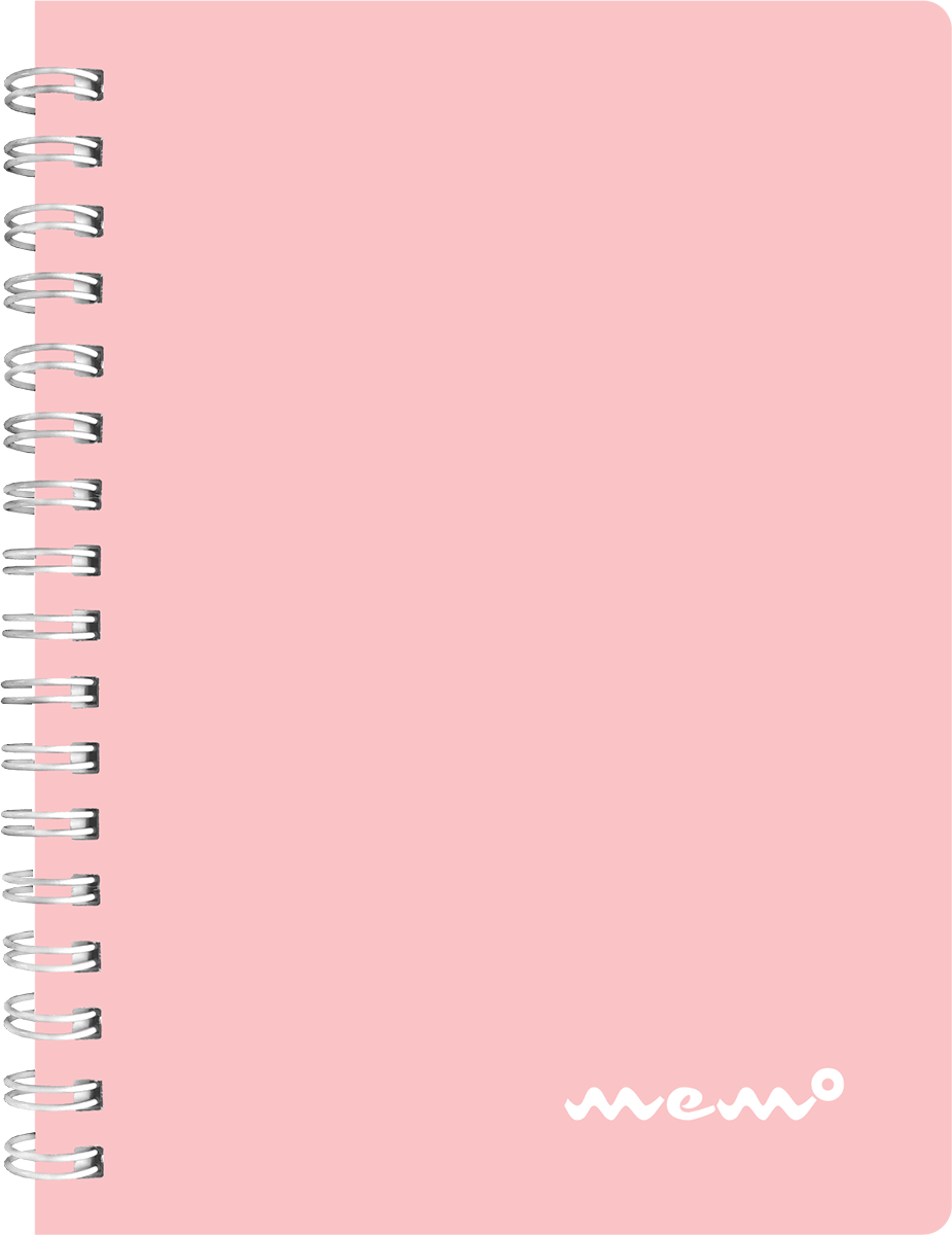 Memo A6 ruut, 60 lehte, pastelne roosa | Kasseti Expert