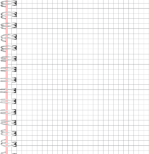 Memo A6 ruut, 60 lehte, pastelne roosa