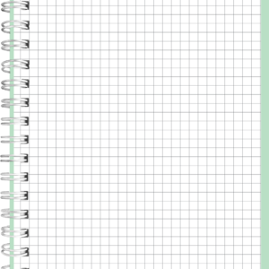 Memo A6 ruut, 60 lehte, pastelne roheline